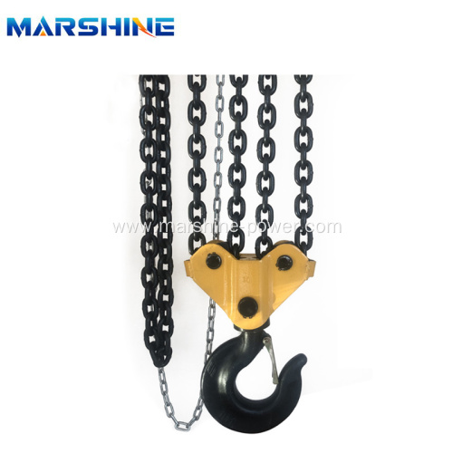 Ratchet Chain Hoist for Warehouse Garages Construction